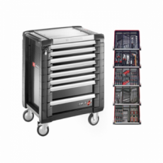 Facom gereedschapswagen 8 laden zwart